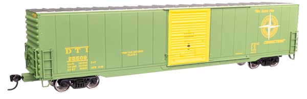 WalthersMainline HO 60' Pullman-Standard Single Door Auto Parts Boxcar - Ready to Run -- Detroit, Toledo & Ironton #25509