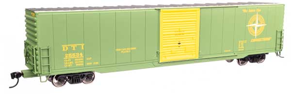 WalthersMainline HO 60' Pullman-Standard Single Door Auto Parts Boxcar - Ready to Run -- Detroit, Toledo & Ironton #25534