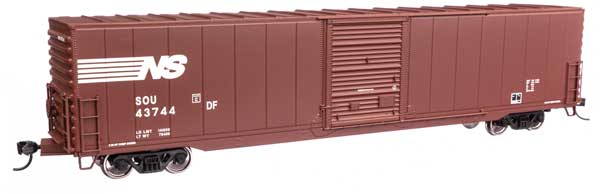 WalthersMainline HO 60' Pullman-Standard Single Door Auto Parts Boxcar - Ready to Run -- Norfolk Southern SOU #43744
