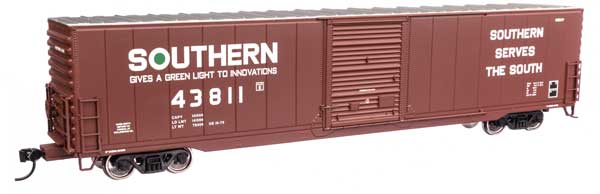 WalthersMainline HO 60' Pullman-Standard Single Door Auto Parts Boxcar - Ready to Run -- Southern Railway #43811