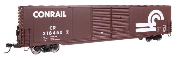 WalthersMainline HO 60' Pullman-Standard Double Door Auto Parts Boxcar - Ready to Run -- Conrail (CR) #218450