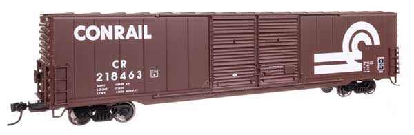 WalthersMainline HO 60' Pullman-Standard Double Door Auto Parts Boxcar - Ready to Run -- Conrail (CR) #218463