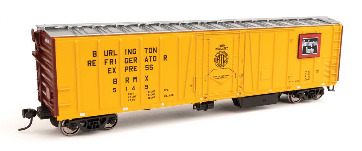 WalthersMainline HO 50' AAR Mechanical Refrigerator Car - Ready-to-Run -- Chicago, Burlington & Quincy #5149