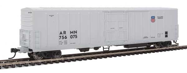 Walthers Mainline 57' Mechanical Reefer - Ready to Run -- Union Pacific(R) ARMN #756075 (white, Building America Logo) - 910-3927
