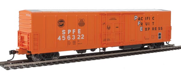 Walthers Mainline 57' Mechanical Reefer - Ready to Run -- Southern Pacific Fruit Express(TM) #456322 (orange, black, white) - 910-3941