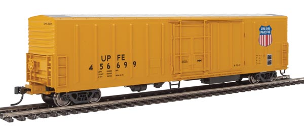 Walthers Mainline 57' Mechanical Reefer - Ready to Run -- Union Pacific Fruit Express(R) UPFE #456699 (yellow, Shield Logo) - 910-3945