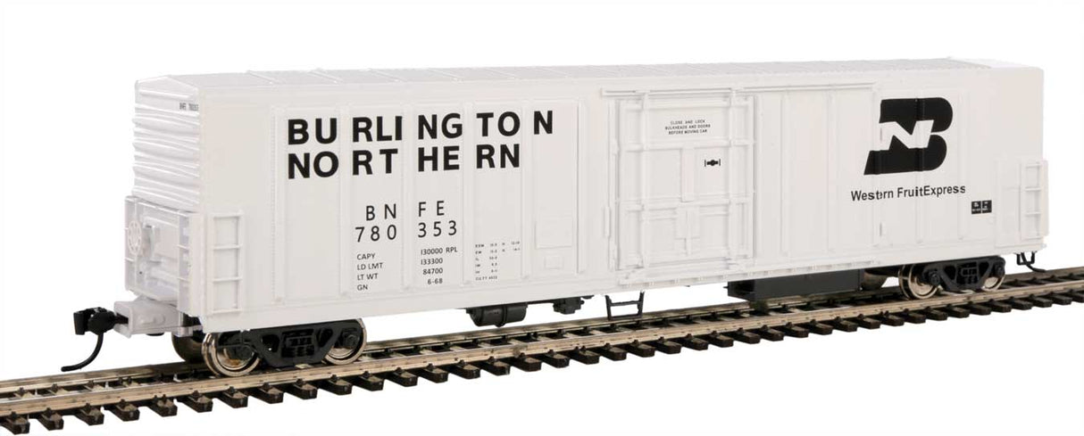 Walthers Mainline 57' Mechanical Reefer - Ready to Run -- Burlington Northern BNFE #780353 - 910-3952