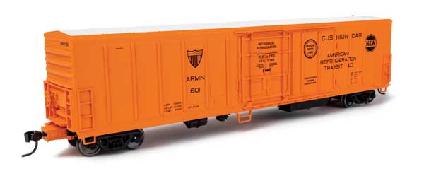 Walthers Mainline 57' Mechanical Reefer - Ready to Run -- American Refrigerator Transit(TM) ARMN #601 - 910-3970