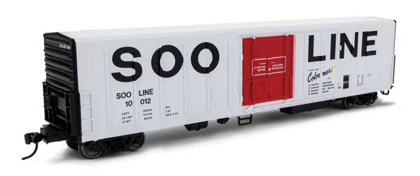 Walthers Mainline 57' Mechanical Reefer - Ready to Run -- Soo Line #10012 (Colormark; white, red, black) - 910-3991