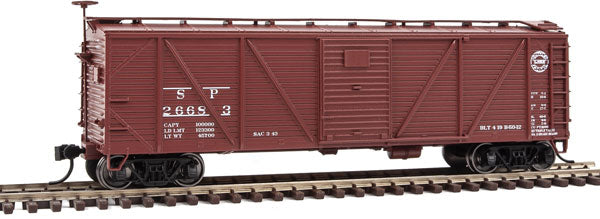 Walthers Mainline 40' Single-Sheathed Boxcar with Murphy Ends - Ready To Run -- Southern Pacific(TM) #26683 (Boxcar Red, Small Lines Logo) - 910-40574
