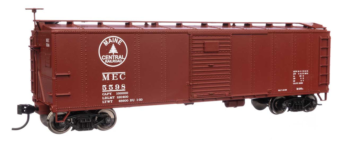 WalthersMainline HO 40' Early X29 Boxcar - Ready to Run -- Maine Central #5598