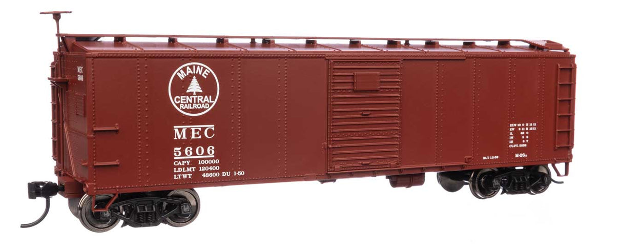 WalthersMainline HO 40' Early X29 Boxcar - Ready to Run -- Maine Central #5606