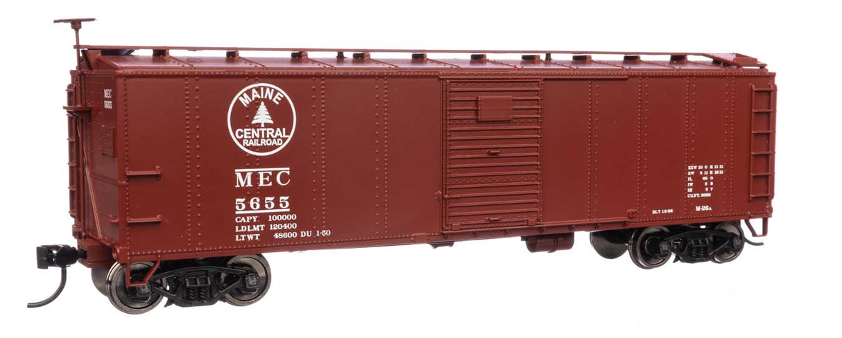 WalthersMainline HO 40' Early X29 Boxcar - Ready to Run -- Maine Central #5655