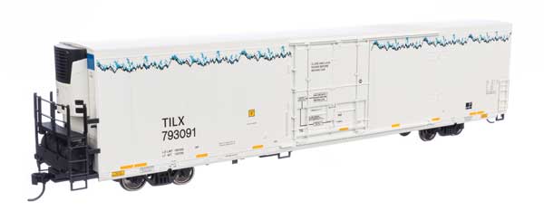 WalthersMainline HO 72' Modern Refrigerator Boxcar - Ready to Run -- Trinity Industries Leasing TILX #793091