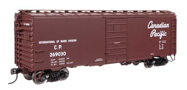 WalthersMainline HO 40' PS-1 Boxcar - Ready to Run -- Canadian Pacific (CP) #269030
