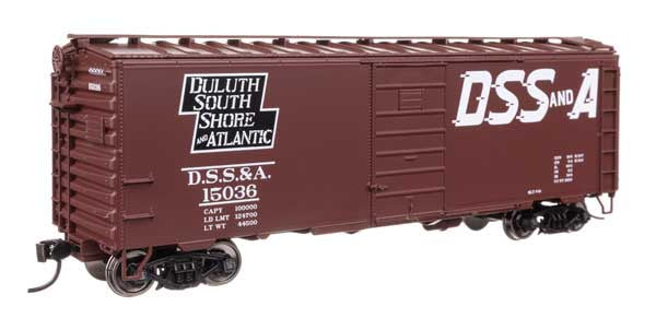 WalthersMainline HO 40' PS-1 Boxcar - Ready to Run -- Duluth South Shore & Atlantic (DSS&A) #15036
