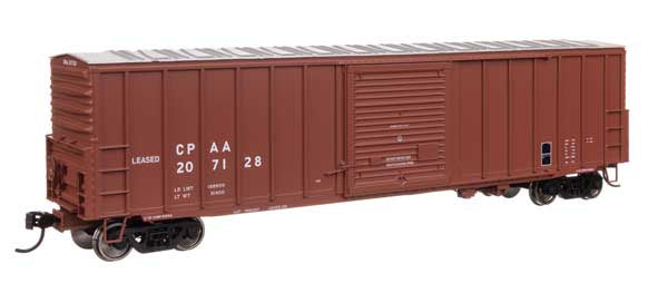 WalthersMainline HO 50' ACF Exterior Post Dreadnaught End Plate B Boxcar - Ready to Run -- Canadian Pacific #207128