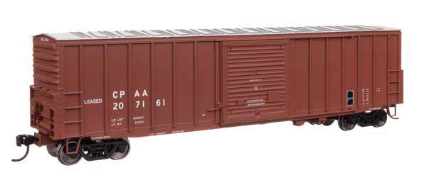 WalthersMainline HO 50' ACF Exterior Post Dreadnaught End Plate B Boxcar - Ready to Run -- Canadian Pacific #207161