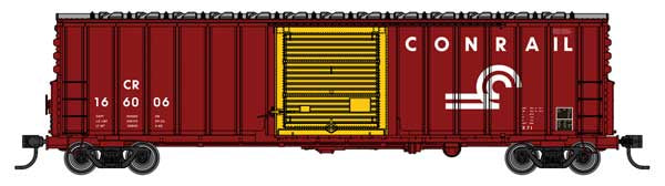 WalthersMainline HO 50' ACF Exterior Post Dreadnaught End Plate B Boxcar - Ready to Run -- Conrail #166006