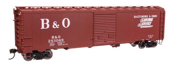 WalthersMainline HO 50' AAR Single Door Boxcar - Ready to Run -- Baltimore & Ohio #283069