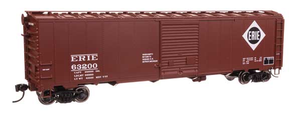 WalthersMainline HO 50' AAR Single Door Boxcar - Ready to Run -- Erie #63200