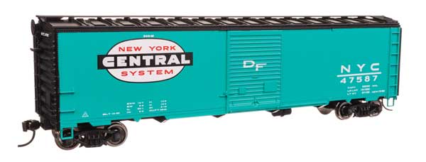 WalthersMainline HO 50' AAR Single Door Boxcar - Ready to Run -- New York Central #47587