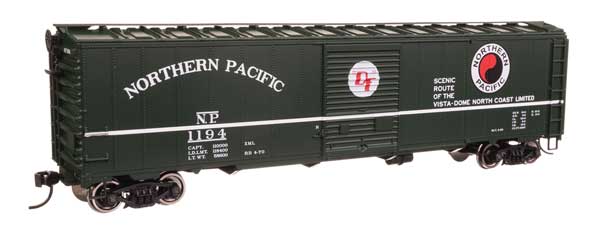 WalthersMainline HO 50' AAR Single Door Boxcar - Ready to Run -- Northern Pacific #1194