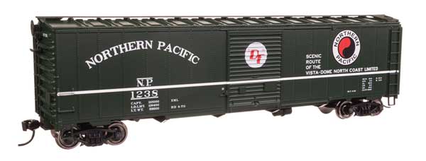 WalthersMainline HO 50' AAR Single Door Boxcar - Ready to Run -- Northern Pacific #1238