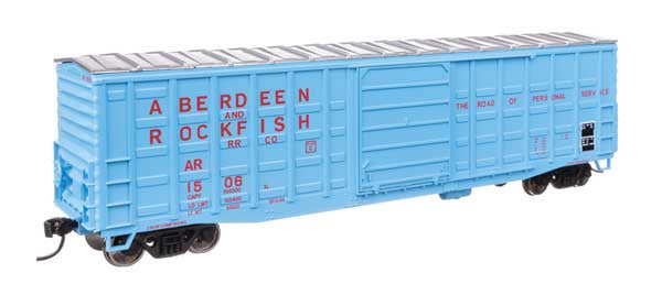 WalthersMainline HO 50' Waffle Side Boxcar - Ready To Run -- Aberdeen & Rockfish #1506 (Superior Door)