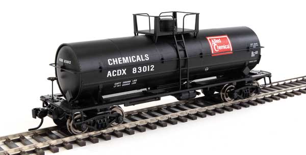 Walthers Mainline 36' Chemical Tank Car - Ready to Run -- Allied Chemical ACDX #83012 - 910-48003