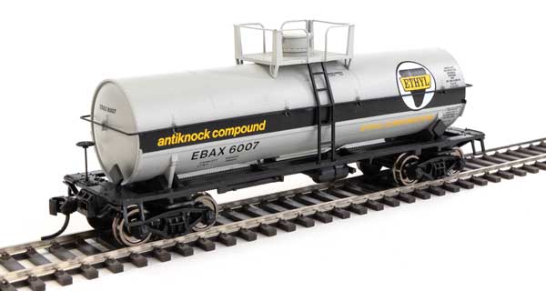 Walthers Mainline 36' Chemical Tank Car - Ready to Run -- Ethyl EBAX #6007 - 910-48007