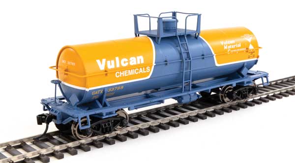 Walthers Mainline 36' Chemical Tank Car - Ready to Run -- Vulcan Chemical GATX #33789 - 910-48021