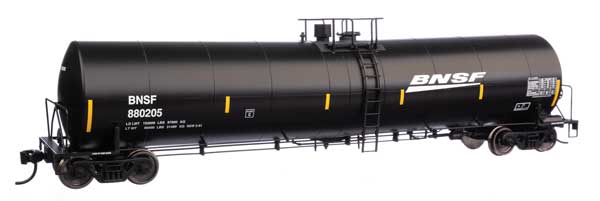 WalthersMainline HO Trinity 25,000-Gallon Tank Car - Ready to Run -- BNSF #880205