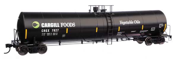 WalthersMainline HO Trinity 25,000-Gallon Tank Car - Ready to Run -- Cargill #7827