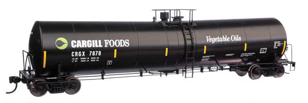 WalthersMainline HO Trinity 25,000-Gallon Tank Car - Ready to Run -- Cargill #7878