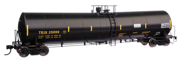 WalthersMainline HO Trinity 25,000-Gallon Tank Car - Ready to Run -- TEIX #25099