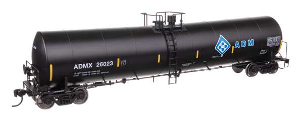 WalthersMainline HO Trinity 25,000-Gallon Tank Car - Ready to Run -- ADM #26023