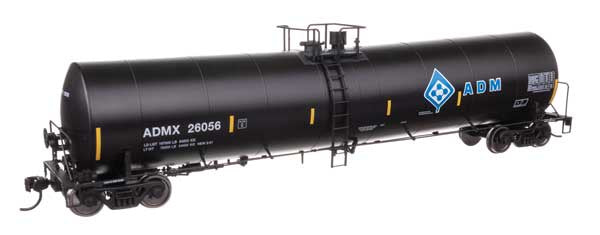 WalthersMainline HO Trinity 25,000-Gallon Tank Car - Ready to Run -- ADM #26056