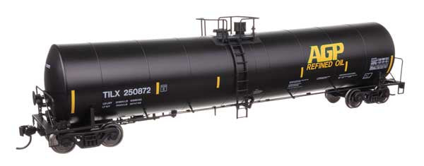 WalthersMainline HO Trinity 25,000-Gallon Tank Car - Ready to Run -- AGP TILX #250872