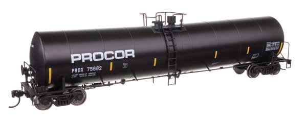 WalthersMainline HO Trinity 25,000-Gallon Tank Car - Ready to Run -- Procor #75682