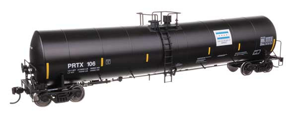 WalthersMainline HO Trinity 25,000-Gallon Tank Car - Ready to Run -- Chicago Ashphalt PRTX #106