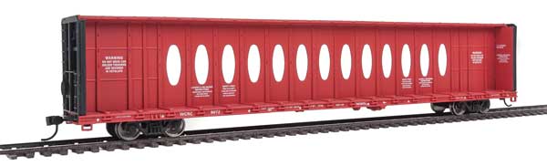 Walthers Mainline 72' Centerbeam Flatcar with Opera Windows - Ready to Run -- Cascade Warehouse WCRC #9072 - 910-4871