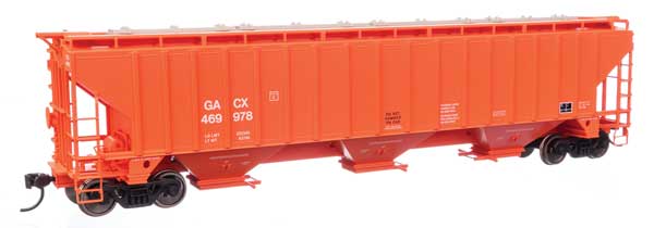 WalthersMainline HO 57' Trinity 4750 3-Bay Covered Hopper - Ready to Run -- GACX #469978