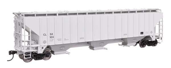 WalthersMainline HO 57' Trinity 4750 3-Bay Covered Hopper - Ready to Run -- Cargill Incorporated Salt Division #103