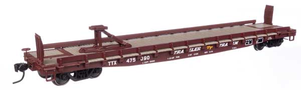 WalthersMainline HO 53' GSC Piggyback Service Flatcar - Ready to Run -- Trailer Train TTX #475090