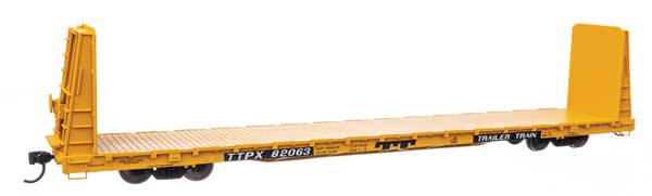 Walthers Mainline HO 68' Bulkhead Flatcar - Ready to Run -- TTPX #82063
