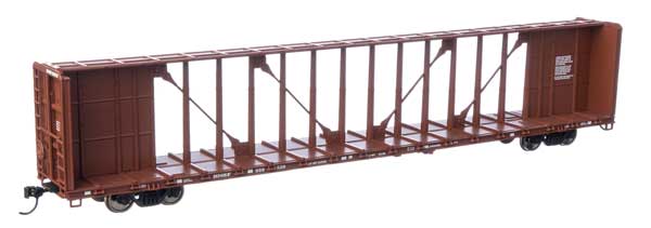 Walthers Mainline 72' Centerbeam Flatcar w/Standard Beam - Ready to Run -- BNSF #559528 - 910-50702