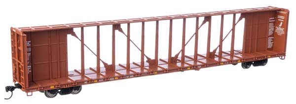 Walthers Mainline 72' Centerbeam Flatcar w/Standard Beam - Ready to Run -- Illinois Central #977223 - 910-50715