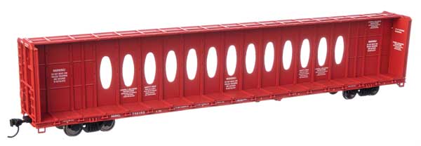 Walthers Mainline 72' Centerbeam Flatcar w/Opera Windows - Ready to Run -- Northwestern Oklahoma Railroad NOKL #732193 - 910-50723