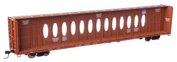 Walthers Mainline 72' Centerbeam Flatcar w/Opera Windows - Ready to Run -- Union Pacific(R) #273071 - 910-50728